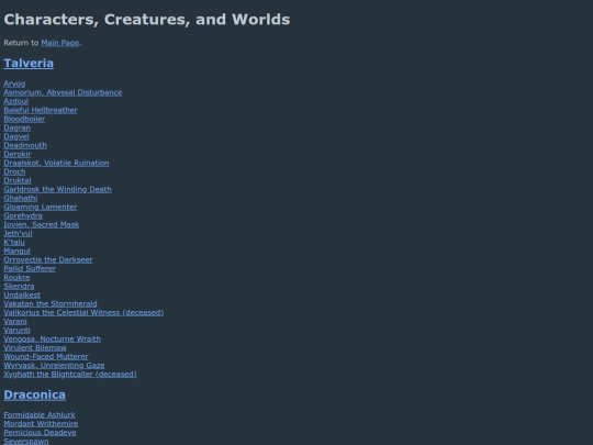 characters-creatures screenshot