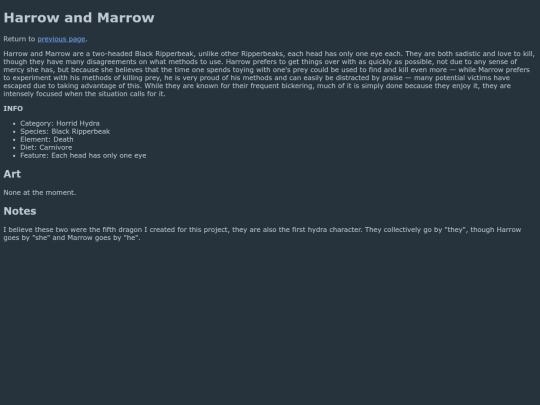 harrowmarrow screenshot