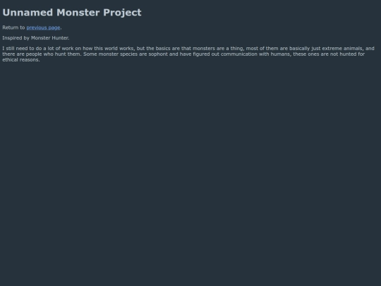 monsterproject screenshot