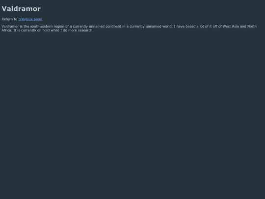valdramor screenshot