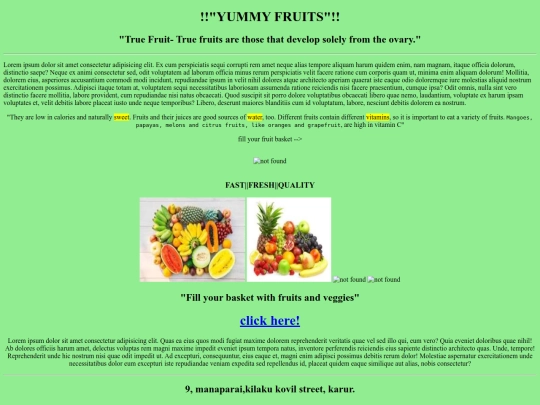 fruit_ad/shopping app screenshot