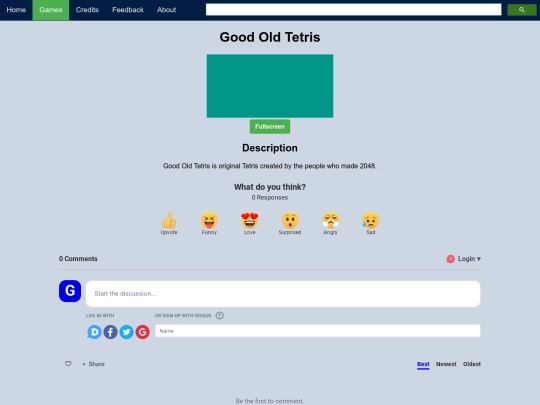 game/goodoldtetris screenshot