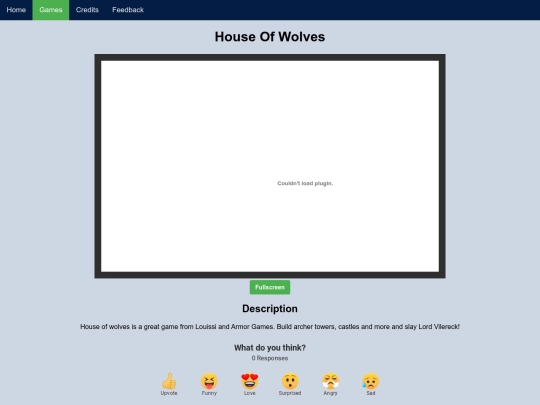 game/houseofwolves screenshot