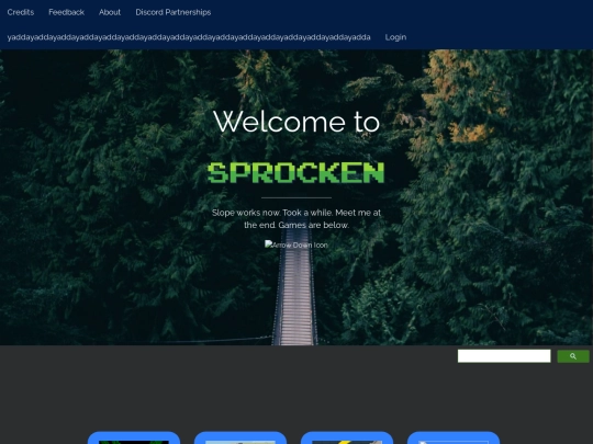 test screenshot