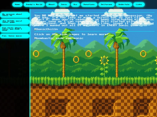 Sonic screenshot