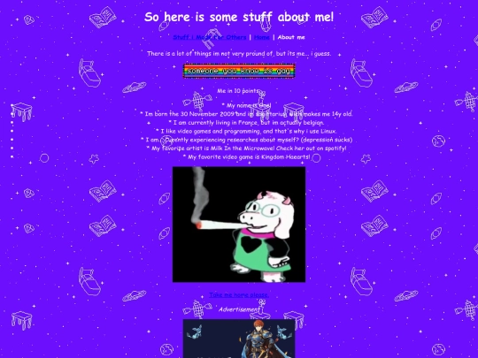 stuff/me screenshot