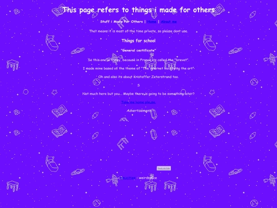 stuff/things screenshot
