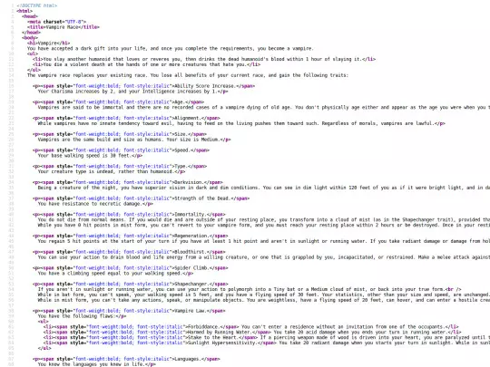dnd/homebrew/vampire_race screenshot