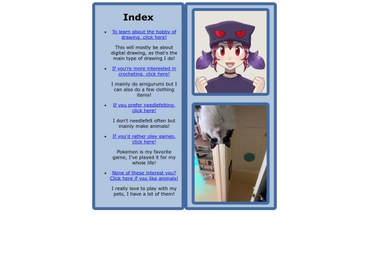 hobbies screenshot