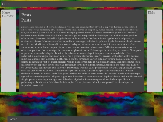 school-website screenshot