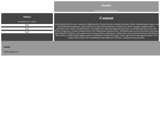 test screenshot