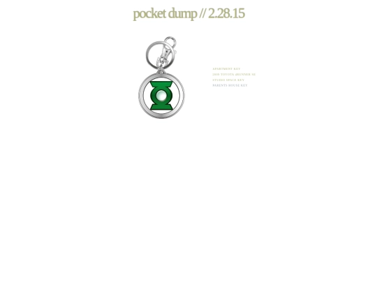pocket/keys screenshot