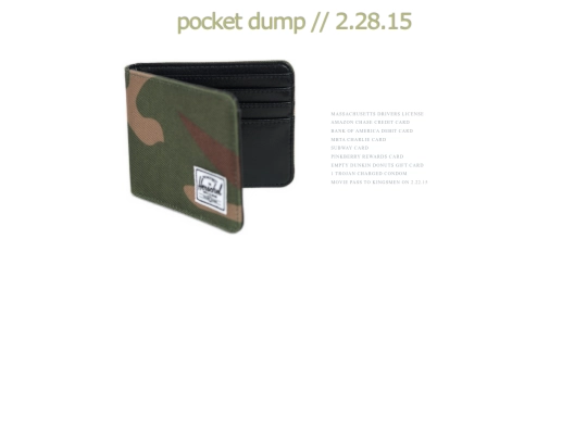 pocket/wallet screenshot