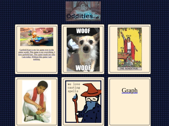 oddities screenshot