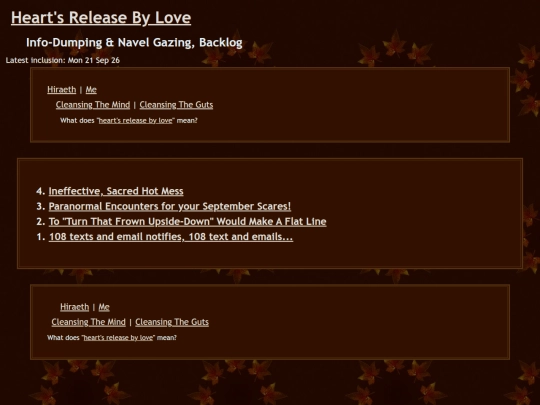 infodumpingandnavelgazing/backlog screenshot