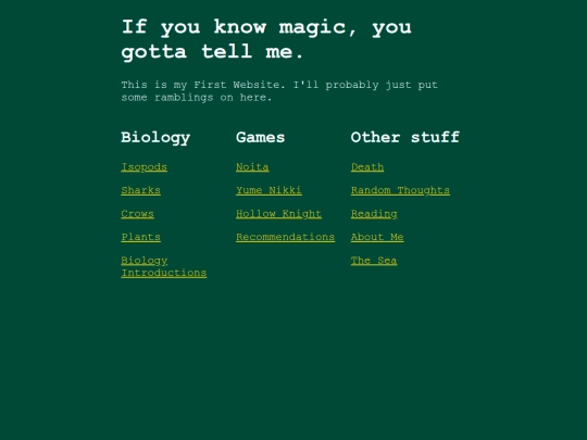 index screenshot