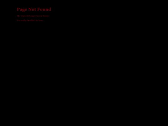 not_found screenshot