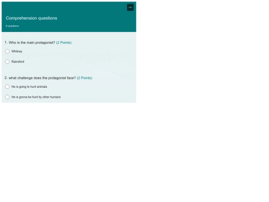 Post-readingcomprehension screenshot