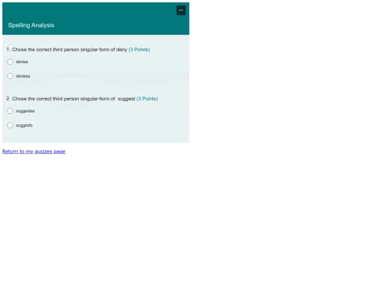 quiz2 screenshot