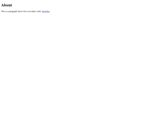 pages/about screenshot