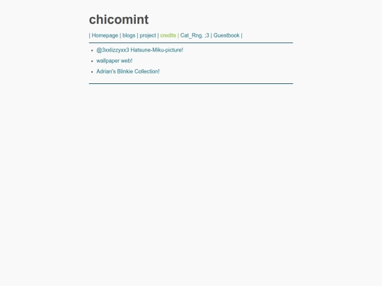 credits screenshot