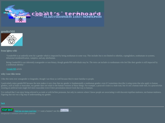 termhoard/gendernh screenshot