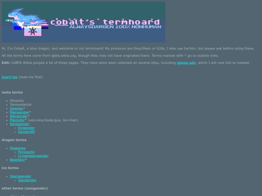 termhoard screenshot