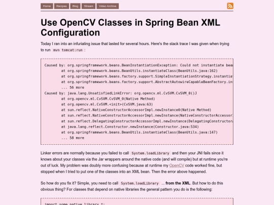 blag/2014-Oct-28-load-opencv-for-spring-bean screenshot