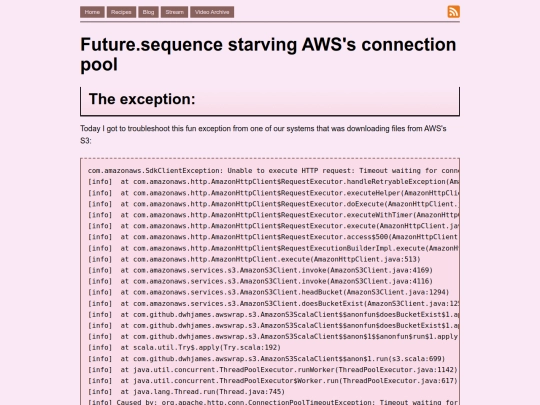 blag/2017-Nov-29-aws-connection-pool-future-sequence-danger screenshot