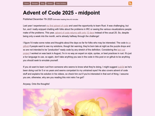 blag/2025-12-06-advent-of-code-midway screenshot