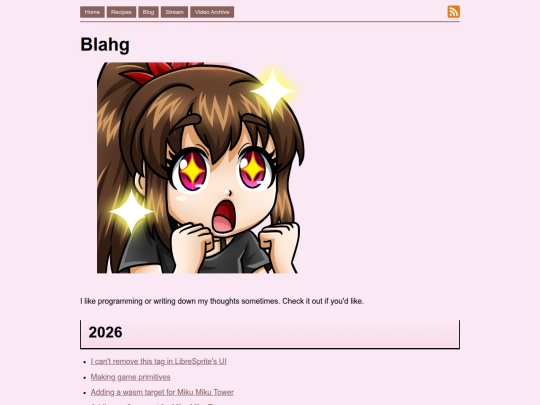 blag screenshot