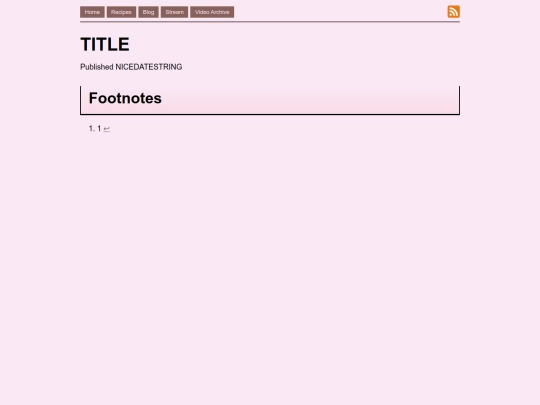 blag/template screenshot