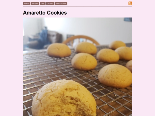 cooking/amaretto-cookies screenshot