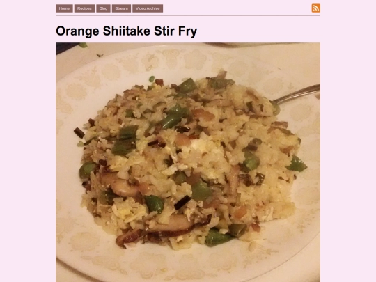 cooking/shiitake-orange-stir-fry screenshot