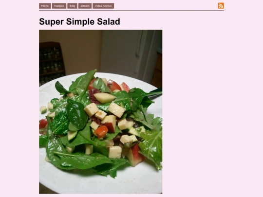 cooking/simple-salad screenshot