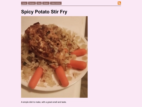 cooking/spicy-potato-fry screenshot