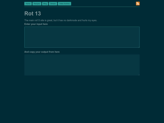 labrynth/rot13 screenshot