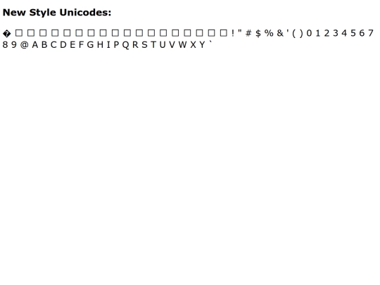 unicoded_newstyle_page screenshot