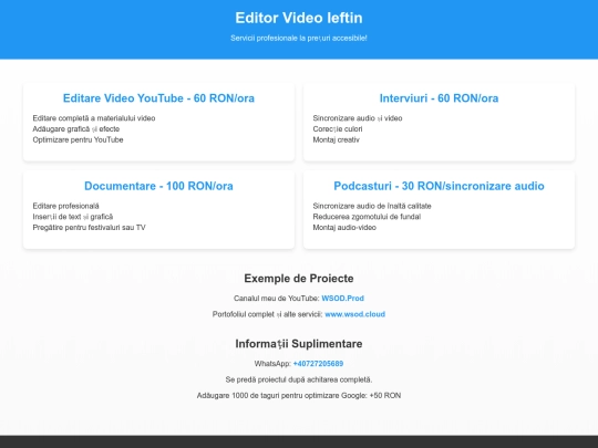 Video-editare-ieftin screenshot