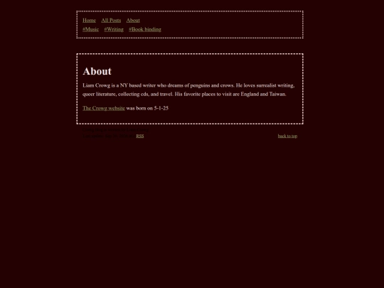 info/about screenshot