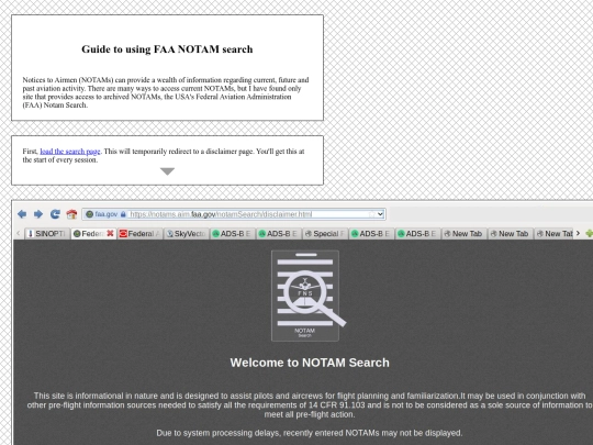 faa-search screenshot