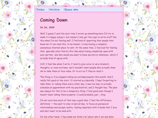 blog/posts/2024-07-26-Coming-Down screenshot