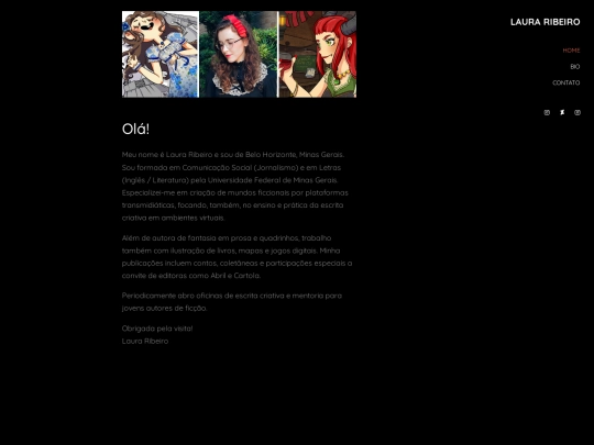bio screenshot