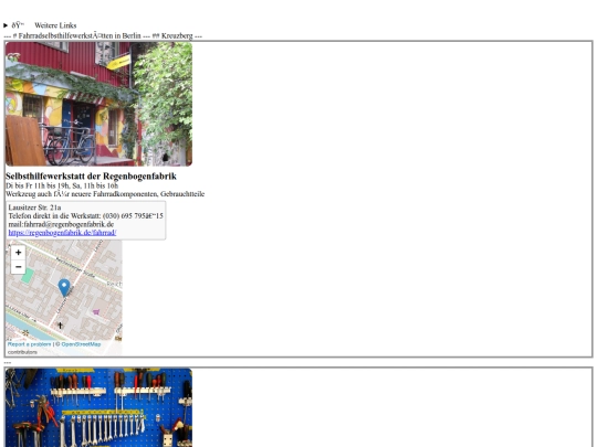 Lenkende/fahrradselbsthilfe screenshot