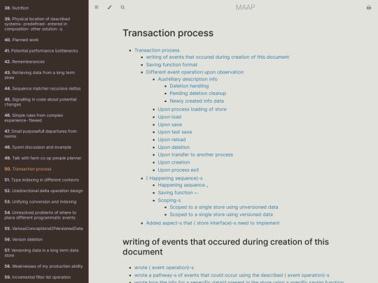 Transaction process screenshot