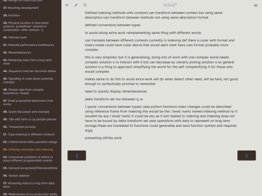 Unifying conversion and indexing screenshot