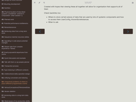 Unresolved problems of where to place different programmatic events screenshot