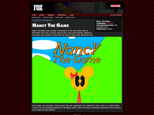 projects/ncytg screenshot
