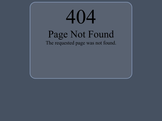 not_found screenshot