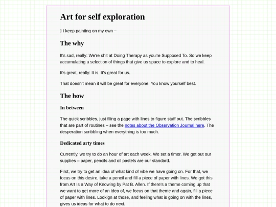 art_exploration screenshot